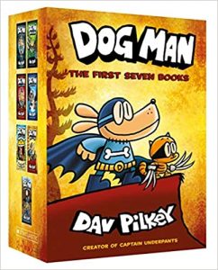 Dog Man Book Set for Kids