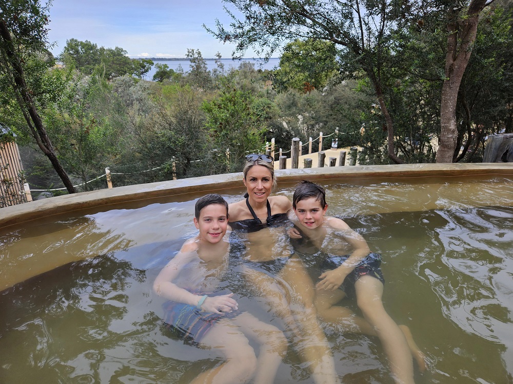 Metung Hot Springs with Kids