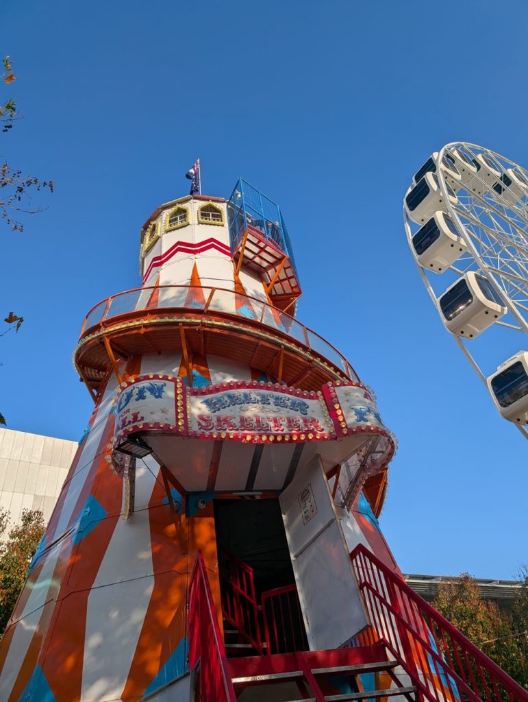 Skyline Winter Wonderland Mega Slide