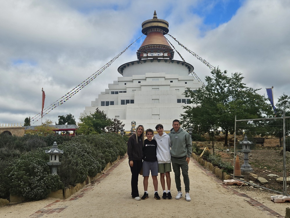 Great Stupa Bendigo with Kids