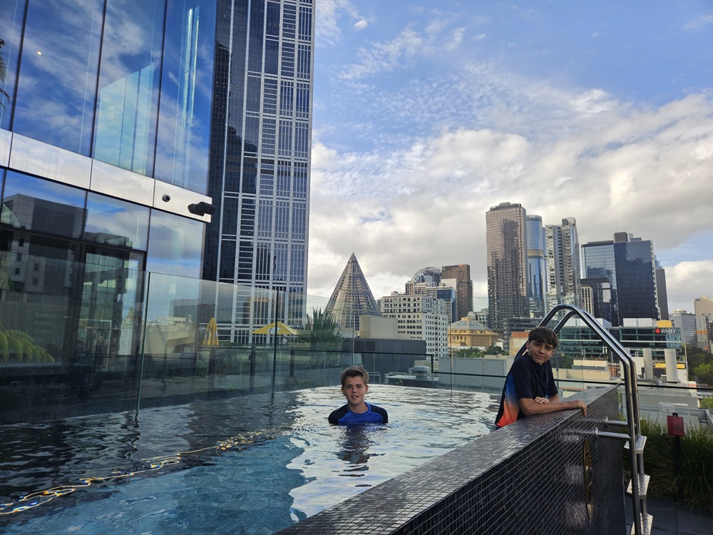 Voco Melbourne Central Review Plunge Pool Outdoor Heated